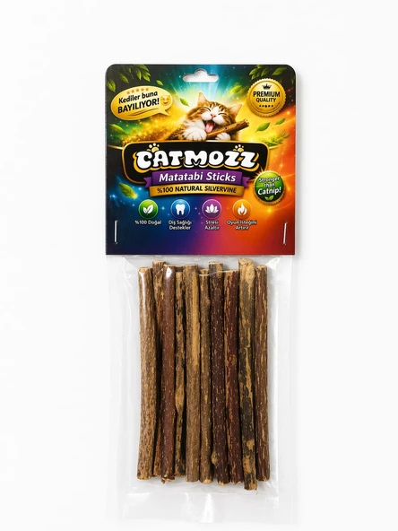 Catmozz Premium Matatabi Stick 10 Adet ürün görseli 1