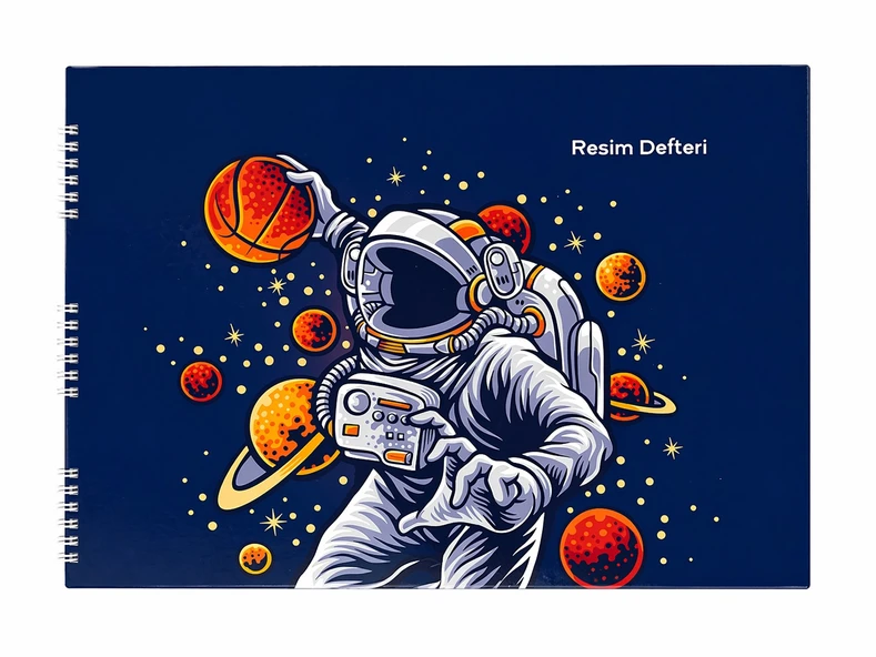 KESKİNCOLOR 25X35 BASIC RESİM DEFTERİ 40 YAPRAK - Resim 2