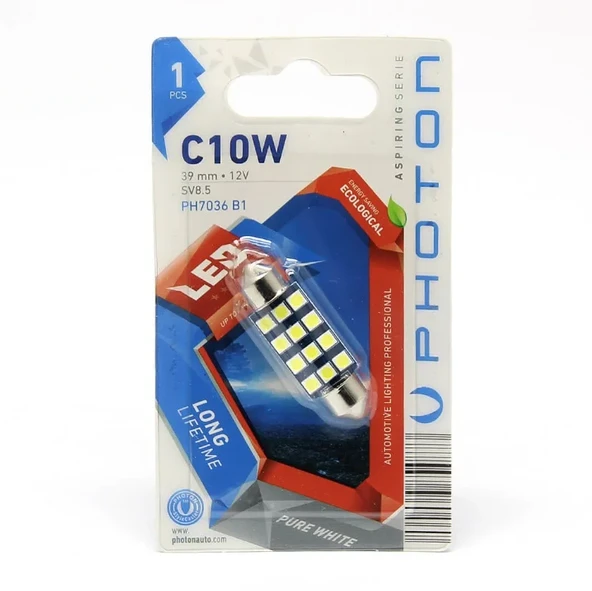 C10W 39Mm Uyumlu Sofit LED ürün görseli 1
