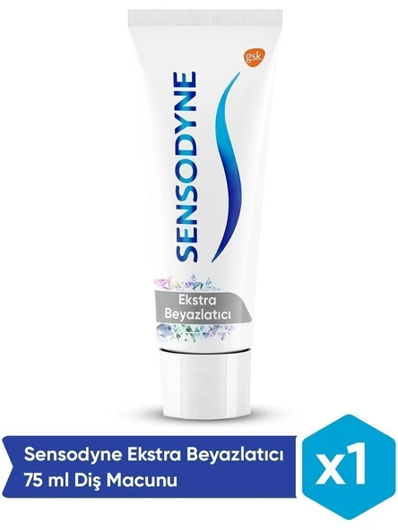 Sensodyne Ekstra Beyazlatıcı Diş Macunu 75 ml ürün görseli 1