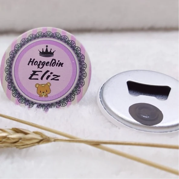 Bebek Buzdolabı Süsü Buton Açacak Magnet Unicorn Uv Baskılı(30 Adet) ürün görseli 1