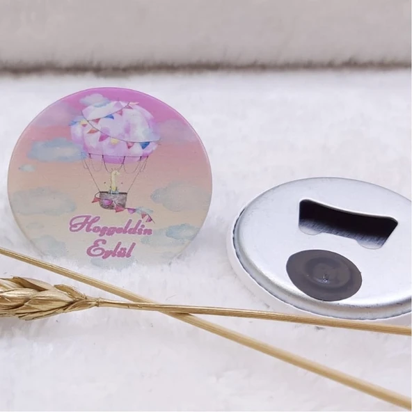 Açacak Magnet Kız Bebek Magnetleri Uv Baskılı(30 Adet) ürün görseli 1