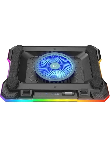 Rampage Cyaclone S49 Rgb Fanlı 14"-19'' LED Ekranlı Notebook Soğutucu ürün görseli 1