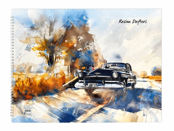 KESKİNCOLOR 25X35 BASIC RESİM DEFTERİ 40 YAPRAK - Resim 4