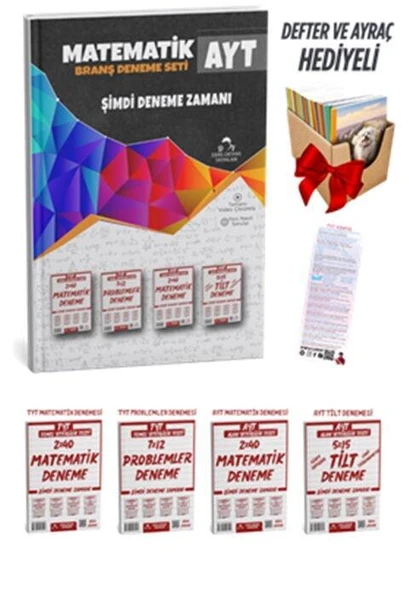 Ders Ortamı AYT Matematik Deneme Sınavı Seti + Defter Hediyeli Ders Ortamı Yayınları ürün görseli 1