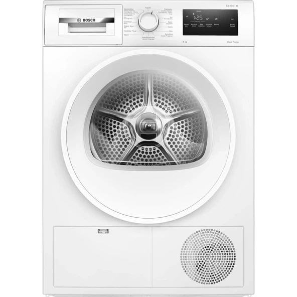 Bosch WTH22202TR Seri 4 Isı Pompalı Kurutma Makinesi 8 kg Serie 4 ürün görseli 1