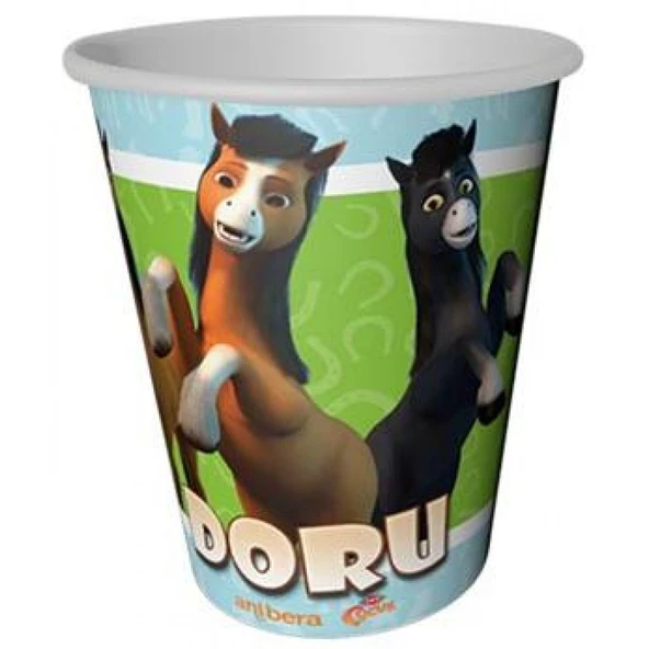 Doru At Bardak 180/200cc 8'lı ürün görseli 1