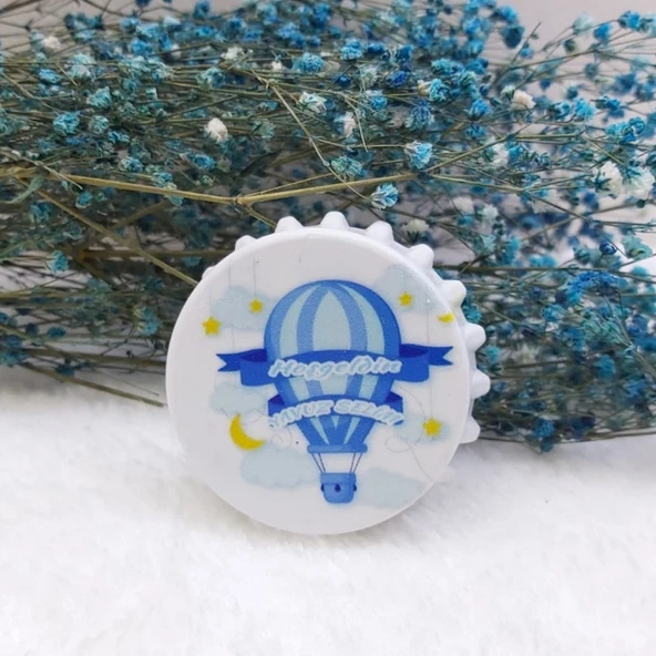 Balon Baskılı Kapak Açacak Uv Baskılı Erkek Bebek Magnetleri(30 Adet) ürün görseli 1