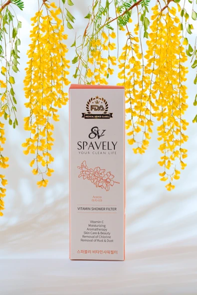 Spavely Duş Filtresi Akasya Esansı - Klor Ve Kireç Karşıtı, Kokulu, C Vitaminli 150 Gr ürün görseli 1