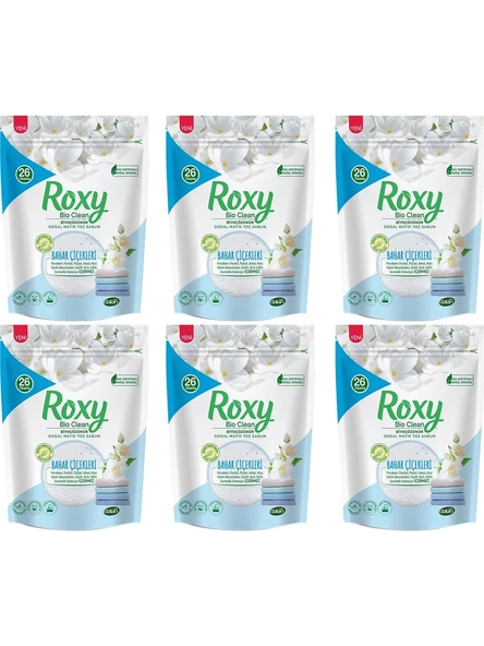 Dalan Roxy Bio Clean Doğal Matik Toz Sabun Bahar Çiçekleri 800 gr x 6 Adet ürün görseli 1