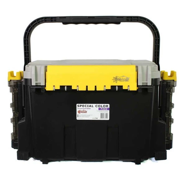 Captain 7232 Profesyonel Surf ve Spin Takım Çantası 2 Kamış Tutucu 47x32x33cm  Standart ürün görseli 1