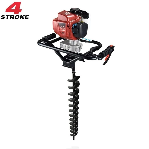 Gardenpro GX50 Toprak Burgu Makinası 4 Zamanlı Motor 100 mm ürün görseli 1