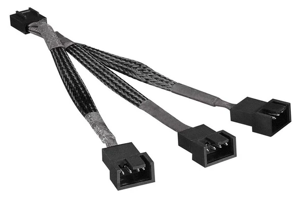S-LINK SLX-F301 10cm 4 Pin 3lü PWM Çoklayıcı  Kablo ürün görseli 1