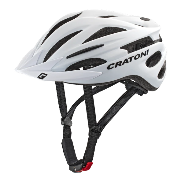Cratoni PACER Bisiklet Kaskı White Matt S-M 54-58cm 113003C2 ürün görseli 1