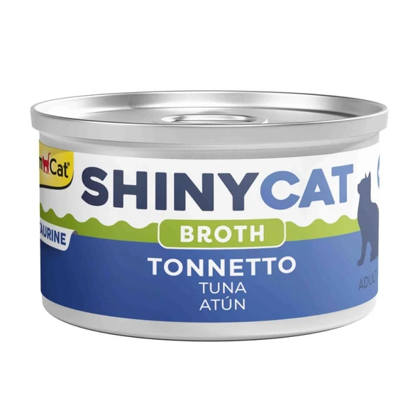 Gimcat Shinycat Broth Ton Balıklı Kedi Konservesi 70 gr ürün görseli 1