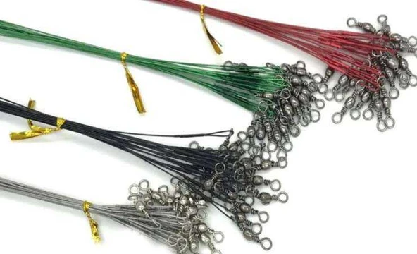 Captain 2916 Çelik Tel Kartela 9 Kat Carbon 15x20x25 cm 60lı Set  KıRMıZı ürün görseli 1