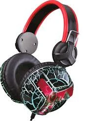 CONCORD C-940 MİKROFONLU OYUNCU KULAKLIĞI COOL COLORFUL CRACK HEADSET ürün görseli 1