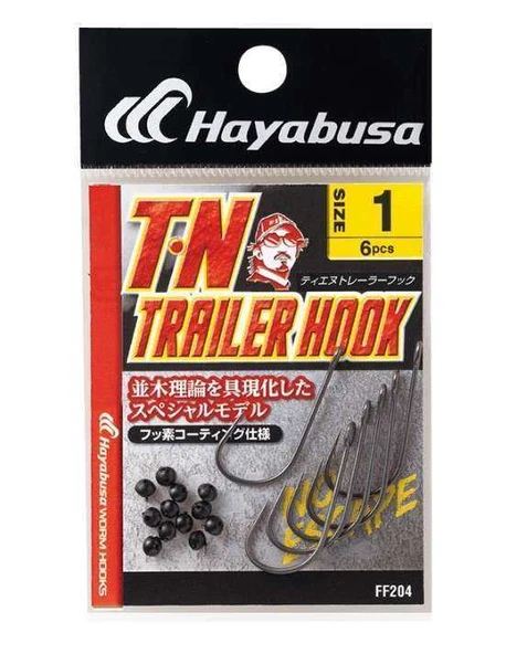 Hayabusa FF 204 TN Trailer Delikli Çupra İğnesi Teflon Black  Standart 2-0 ürün görseli 1