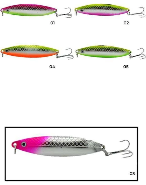 Captain 6101 Lüfer Kaşığı 28gr Trapper 9cm  03 ürün görseli 1