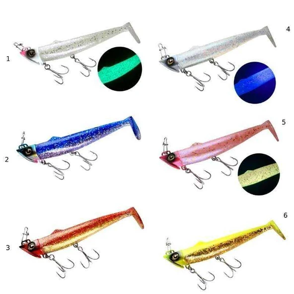 Hayabusa FS 443 Frilly Shad Silikon 20gr Shore Jig Suni Yem  1 ürün görseli 1