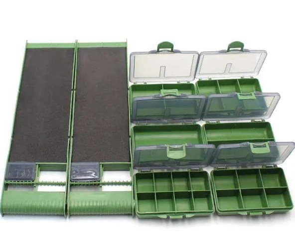 Captain 7129 Carp Box 9lu Set 34x18x6cm  Standart - Resim 8