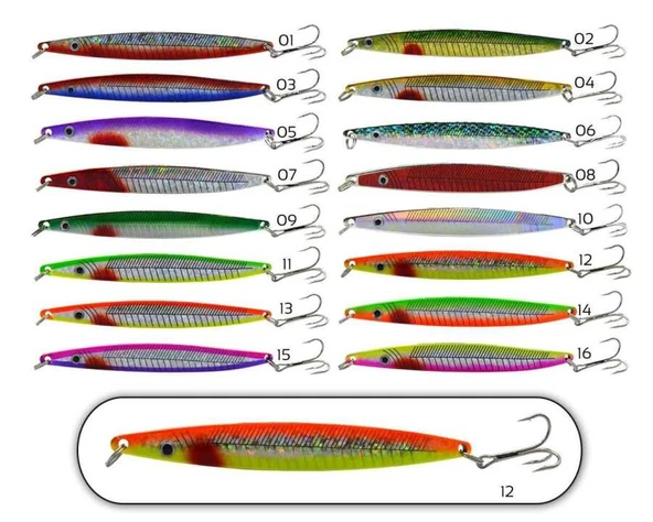 Captain 6115 Lüfer Kaşığı 26gr Hunter 105cm  12 ürün görseli 1