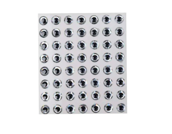 Captain 7633 Göz 8mm Naturel Silikon Damla Göz 49lu Paket  Standart ürün görseli 1