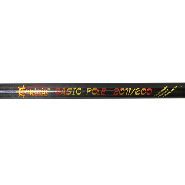 Captain 2071 Basic Pole 20 T Karbon Göl Kamışı  Standart 400 CM - Resim 3