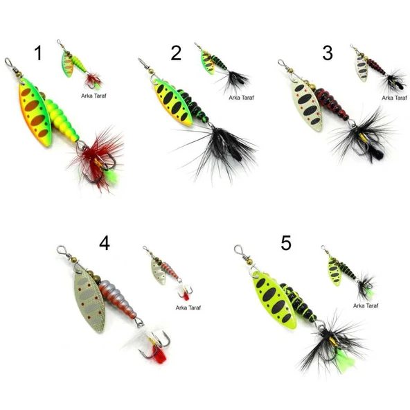 Captain 6050 Bugbao 45gr Alabalık Kaşığı  4 ürün görseli 1