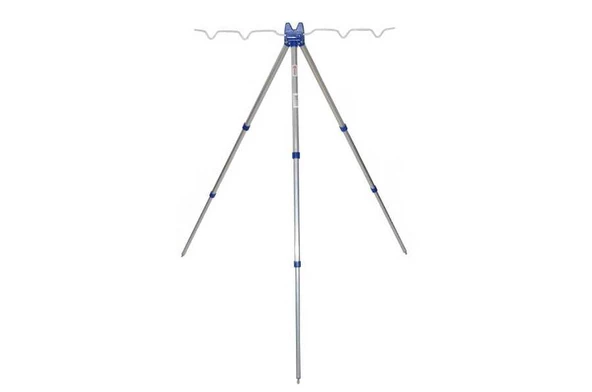 Captain 6810 Tripod Alüminyum Teleskobik 3lü Kamış Sehpası 120cm  Standart ürün görseli 1