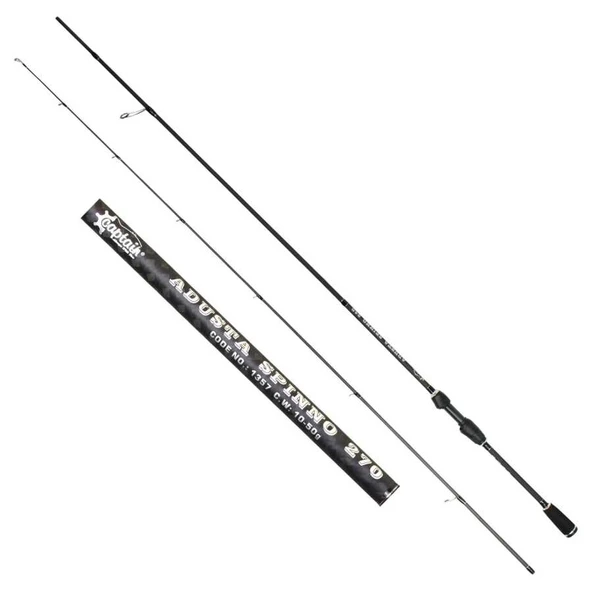 Captain 1357 Adusta Spinno 270cm 2 Parça Spin Kamış 10-50gr Atar  Standart ürün görseli 1