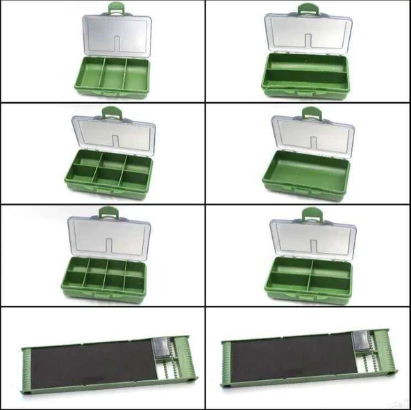 Captain 7129 Carp Box 9lu Set 34x18x6cm  Standart - Resim 5