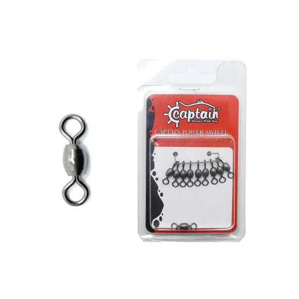 Captain 5010 Fırdöndü Crane 10lu Paket Black Nickel  Standart 3 ürün görseli 1