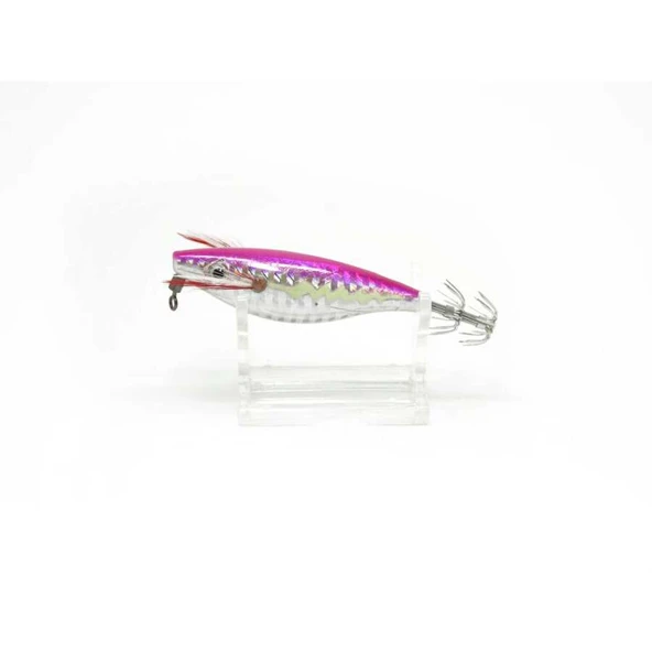 Captain 3021 Kalamar Zokası 7cm Crystal Glow  PINK-GLOW ürün görseli 1