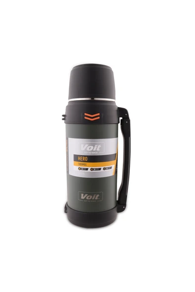 Voit Hero Thermos 2000 ml | 304 Paslanmaz Çelik, Çift Cidarlı Vakum Yalıtımlı ürün görseli 1