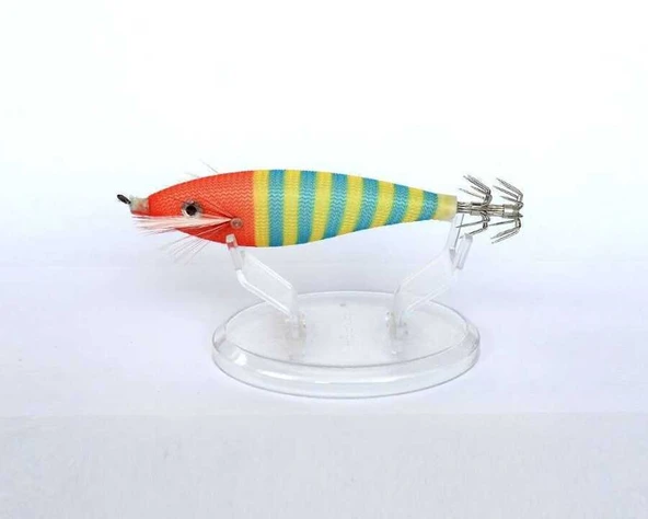 Captain 3004 Kalamar Zokası 8cm Zebra Squid  4 ürün görseli 1