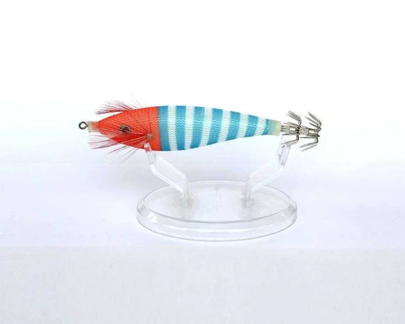 Captain 3004 Kalamar Zokası 8cm Zebra Squid  6 ürün görseli 1