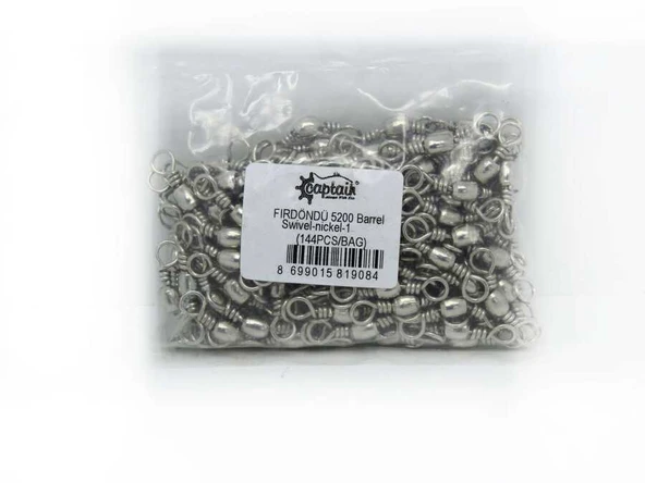 Captain 5200 Fırdöndü 144lü Paket Nikel  Standart 14 ürün görseli 1