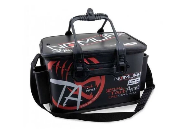 NOMURA NM80000200 Trout Bag 40LT Kamış Aparatlı PVC Malzeme Çantası 40x26x26cm  Standart ürün görseli 1