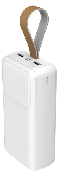 S-LINK G310 Beyaz Powerbank 30000mAh, 2XUSB, Type-C, MicroUSB Taşınabilir Güç Kaynağı ürün görseli 1
