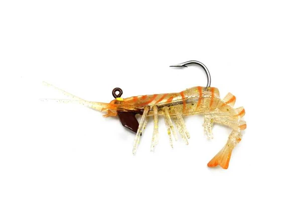 Captain 3049 Magic Shrimp 3D Silikon Karides 76mm 55gr Suni Yem  07 ürün görseli 1
