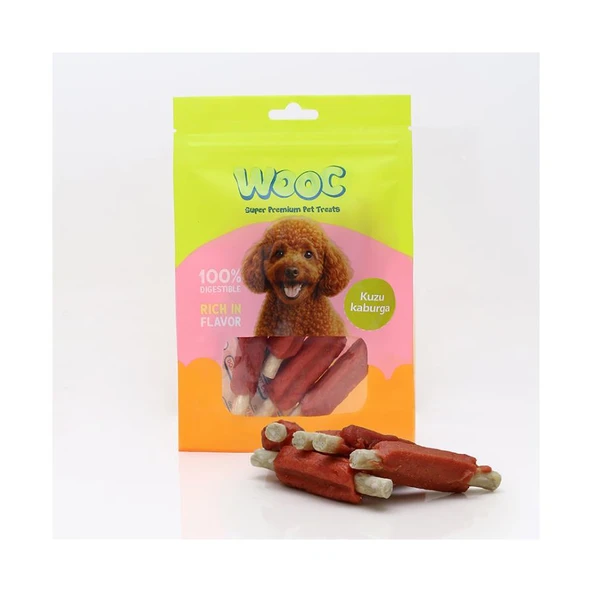 Wooc Kuzu Kaburga Köpek Ödülü 75 Gr ürün görseli 1