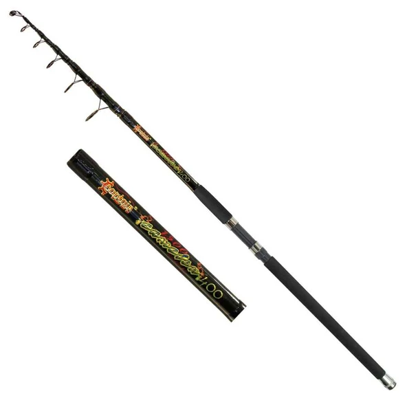 Captain 1500 Camelon Teleskopik Kamış 100-200gr Atar  Standart 350 CM ürün görseli 1