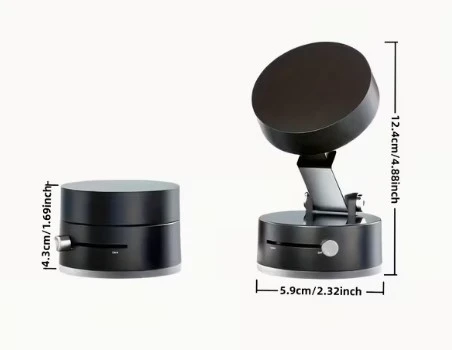 Mıknatıslı Katlanabilir Telefon Tutucu - Torpido ve Cam Uyumlu ürün görseli 1