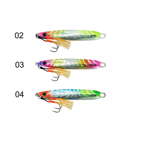 Captain 3637 Slalom Jigger 30gr Light Jig Suni Yem  03 ürün görseli 1