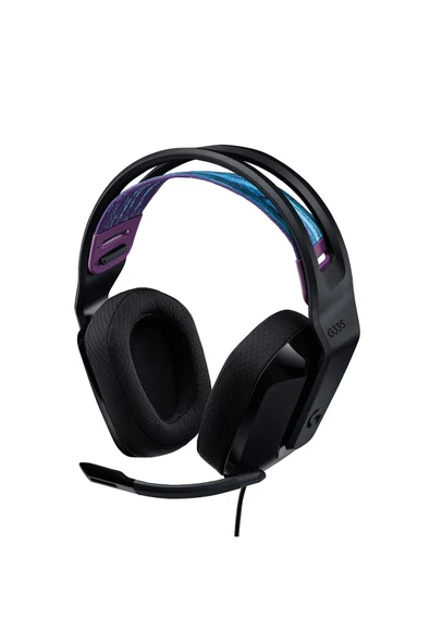 (OUTLET) Logitech G G335 Kablolu Oyuncu Kulaklığı - Siyah ürün görseli 1