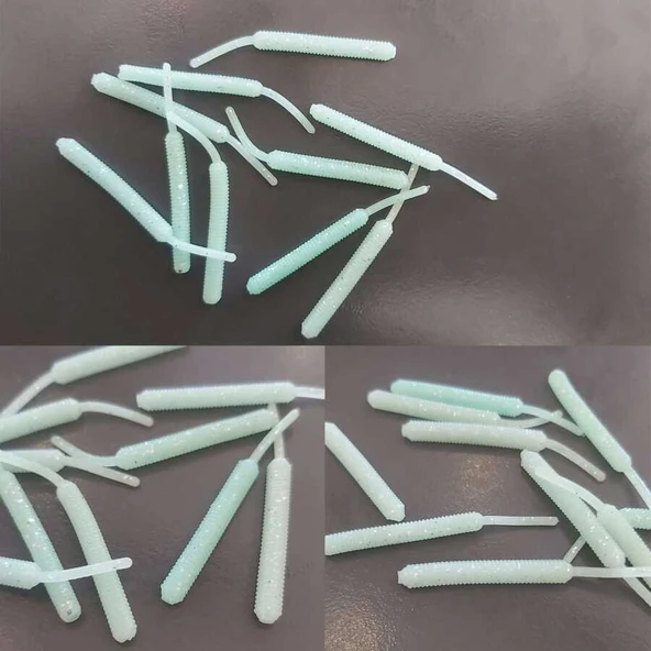 Mutant 3513 Serpentine 5cm Aromalı LRF Silikon Suni Yem 10lu Paket  322 ürün görseli 1