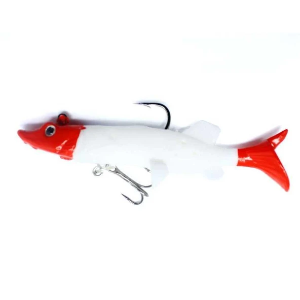 Captain 3066 Pluse Soft 10cm Turna Silikonu 3lü Set Suni Yem  4 ürün görseli 1
