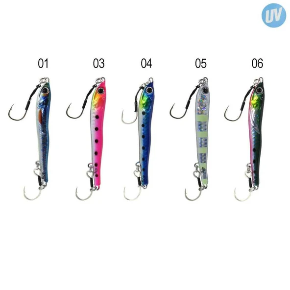 Captain 3626 Slide Jigger 30gr Light Jig Suni Yem  06 ürün görseli 1