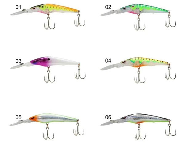 Captain 3444 Style Pike 90 mm Floating 14 gr Maket Balık  02 ürün görseli 1